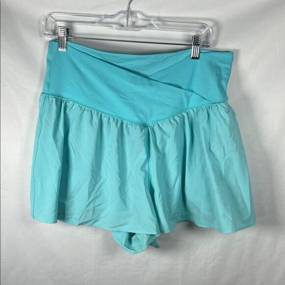 Aerie Crossover Flowy Stretch Shorts size XL - Picture 4 of 5